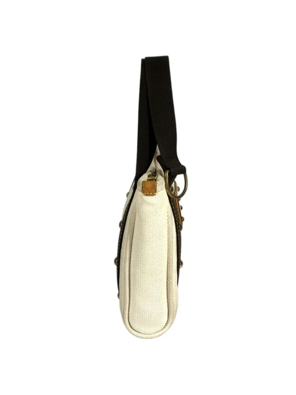 Louis Vuitton Handbag Cabas PM Antigua Cotton White